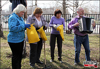19.04.2014. Барнаул   Акция «Чисто по-нашему» от «Радио Шансон Барнаул» (101,9 FM)