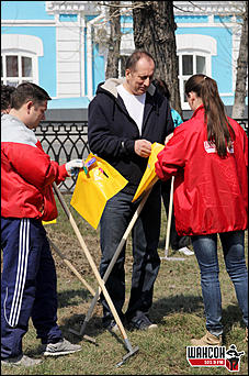 19.04.2014. Барнаул   Акция «Чисто по-нашему» от «Радио Шансон Барнаул» (101,9 FM)