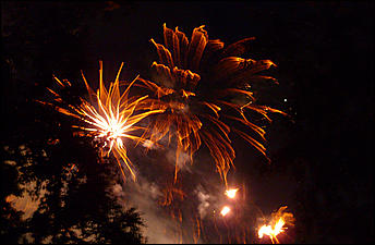 30 августа 2008 г., Барнаул   Праздничный фейерверк "С Днем рождения Барнаул"