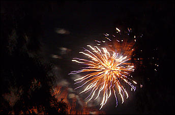 30 августа 2008 г., Барнаул   Праздничный фейерверк "С Днем рождения Барнаул"