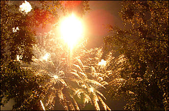 30 августа 2008 г., Барнаул   Праздничный фейерверк "С Днем рождения Барнаул"