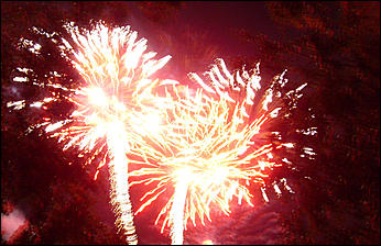 30 августа 2008 г., Барнаул   Праздничный фейерверк "С Днем рождения Барнаул"