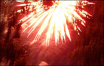 30 августа 2008 г., Барнаул   Праздничный фейерверк "С Днем рождения Барнаул"