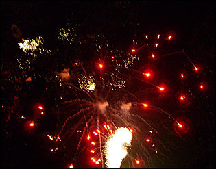 30 августа 2008 г., Барнаул   Праздничный фейерверк "С Днем рождения Барнаул"