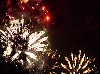 30 августа 2008 г., Барнаул   Праздничный фейерверк "С Днем рождения Барнаул"