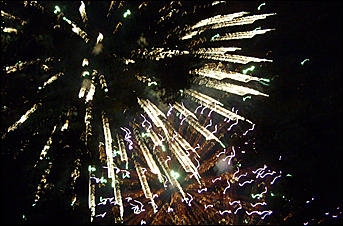 30 августа 2008 г., Барнаул   Праздничный фейерверк "С Днем рождения Барнаул"