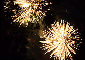30 августа 2008 г., Барнаул   Праздничный фейерверк "С Днем рождения Барнаул"