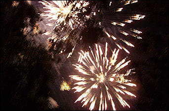 30 августа 2008 г., Барнаул   Праздничный фейерверк "С Днем рождения Барнаул"
