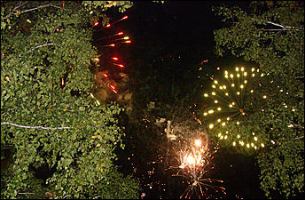 30 августа 2008 г., Барнаул   Праздничный фейерверк "С Днем рождения Барнаул"