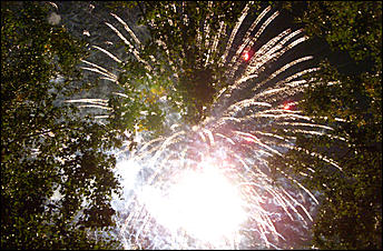 30 августа 2008 г., Барнаул   Праздничный фейерверк "С Днем рождения Барнаул"