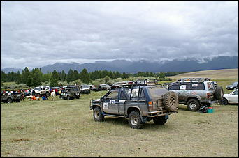 28 июля 2007 г., Курайская степь   2-ой Всероссийский внедорожный фестиваль «Алтай 2007»