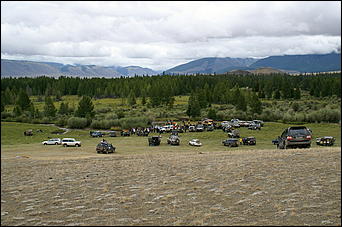 28 июля 2007 г., Курайская степь   2-ой Всероссийский внедорожный фестиваль «Алтай 2007»