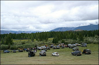 28 июля 2007 г., Курайская степь   2-ой Всероссийский внедорожный фестиваль «Алтай 2007»