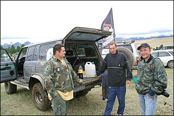 28 июля 2007 г., Курайская степь   2-ой Всероссийский внедорожный фестиваль «Алтай 2007»