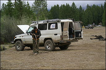 28 июля 2007 г., Курайская степь   2-ой Всероссийский внедорожный фестиваль «Алтай 2007»