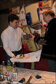 25 февраль 2012 г., Барнаул   Иван Охлобыстин в Барнауле