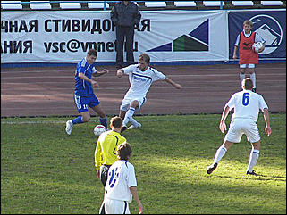 23 сентября 2009 г., Находка   «Океан» - «Динамо» - 1:3, чемпионат России по футболу, 2-й дивизион, зона «Восток». Фото: Олег Терехин