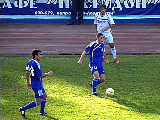 23 сентября 2009 г., Находка   «Океан» - «Динамо» - 1:3, чемпионат России по футболу, 2-й дивизион, зона «Восток». Фото: Олег Терехин