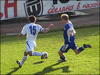 23 сентября 2009 г., Находка   «Океан» - «Динамо» - 1:3, чемпионат России по футболу, 2-й дивизион, зона «Восток». Фото: Олег Терехин