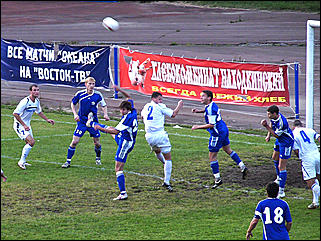23 сентября 2009 г., Находка   «Океан» - «Динамо» - 1:3, чемпионат России по футболу, 2-й дивизион, зона «Восток». Фото: Олег Терехин
