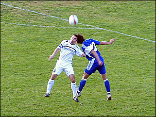 23 сентября 2009 г., Находка   «Океан» - «Динамо» - 1:3, чемпионат России по футболу, 2-й дивизион, зона «Восток». Фото: Олег Терехин