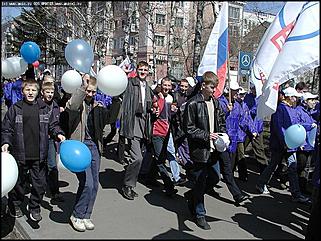    Первое мая в Барнауле