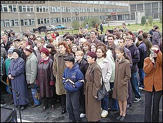    Открытие памятника В. Высоцкому