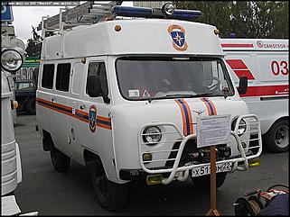    Выставка транспорта и средств спасения