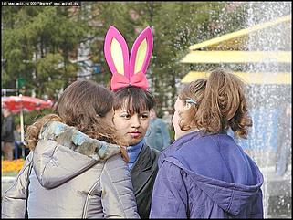    Город празднует