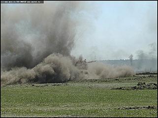    Показательные выступления бронетанковой техники и авиашоу