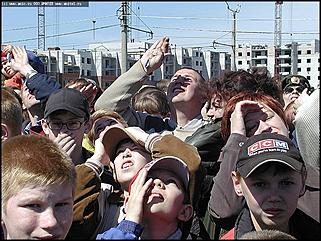    Показательные выступления бронетанковой техники и авиашоу