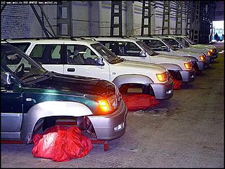    Презентация первых собранных в крае автомобилей "Адмирал"