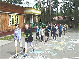    Отдых детей в "Березке"