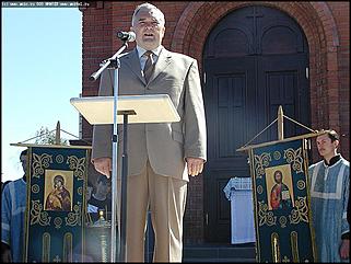    Освящение часовни на площади имени В.Н.&nbsp;Баварина
