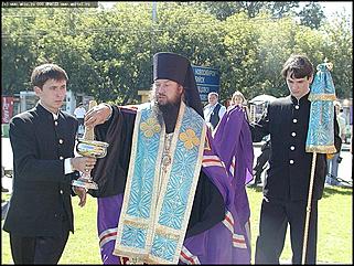   Освящение часовни на площади имени В.Н.&nbsp;Баварина