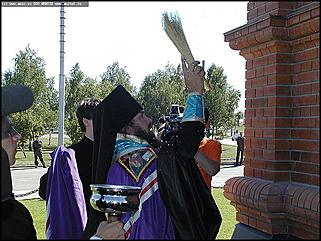    Освящение часовни на площади имени В.Н.&nbsp;Баварина