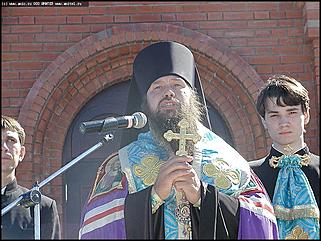    Освящение часовни на площади имени В.Н.&nbsp;Баварина
