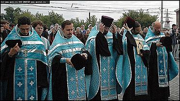    Молебен у часовни Святого равноапостольного князя Владимира