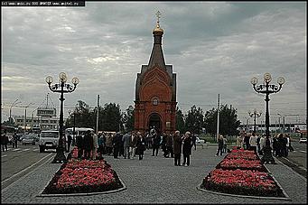    Молебен у часовни Святого равноапостольного князя Владимира