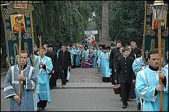    Освящение часовни Святого благоверного князя Александра Невского
