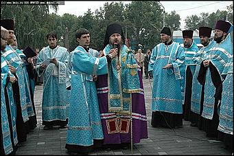    Освящение часовни Святого благоверного князя Александра Невского