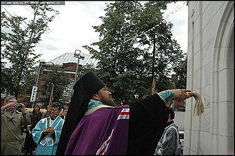    Освящение часовни Святого благоверного князя Александра Невского