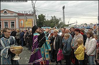    Освящение часовни Святого благоверного князя Александра Невского