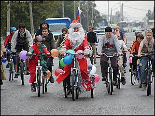    Юмористический велопробег