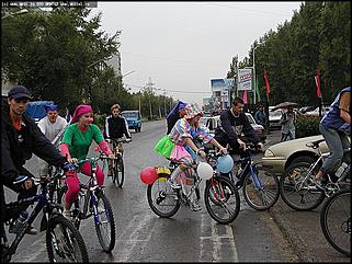    Юмористический велопробег