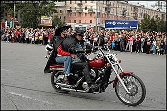    Байкеры на карнавале