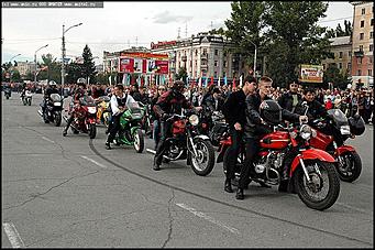    Байкеры на карнавале