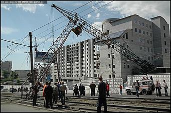    Обрушение крана в г.&nbsp;Барнауле