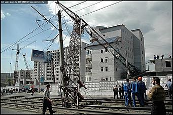    Обрушение крана в г.&nbsp;Барнауле