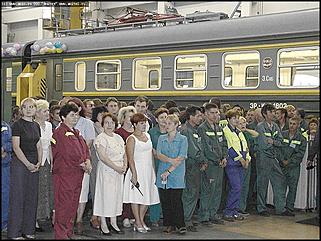    Торжественный пуск новых электропоездов
